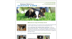 Desktop Screenshot of corgifantasyfarm.com